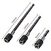 1/4 Inch Hex Shank 105 Degree Right Angle Driver Extension Power Screwdriver Drill Attachment Socket Adapter Bit + 3pcs Quick Release Magnetic Screwdriver Nut Drill Bit Holder Extension Kit Set