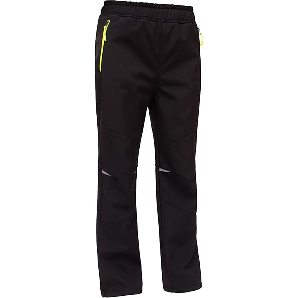 Pantaloni Softshell Invernali Bambini - Impermeabili, Traspiranti Con Fodera In Pile | Ideali Per Trekking E Sport - Foto 2
