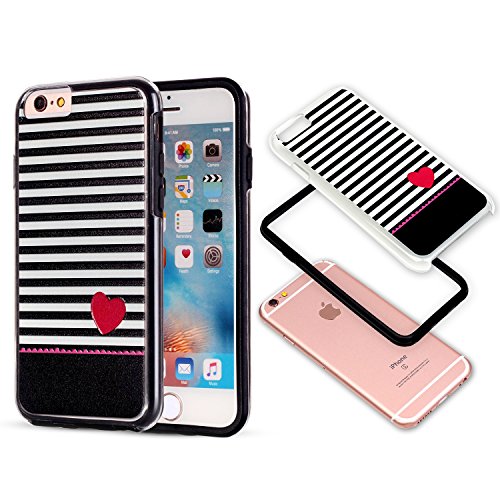 Iphone 6 cases, iphone 6s case,saxxlistore embossment hard pc bac…