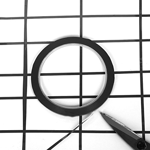 TRIXES 50 Meter Self Adhesive Whiteboard Grid Gridding Marking Tape