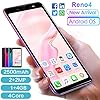 Mobile-Phones-Unlocked50-inch-Dual-SIM-3G-Android-Smartphone1GB-RAM4GB-ROM2500mAh-Battery-Dual-CamerasWIFIBluetoothGPS-Reno4-Blue HyRich Cheap Mobile Phones Unlocked, 5.0 inch Dual SIM 3G Android OS Smartphone,2800mAh Battery, Dual Cameras,WIFI…