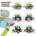 Remoking STEM RC Remote Control Engineering Robot Vehicle Toy, Smart Intelligent Electronic Educational Construction Car, Interactive Novelty Funny Gift of Building Block for Ages 3 and upthumb 2