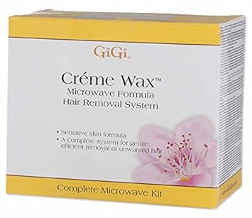 Amazon.com: Gigi Creme Cera Microondas Kit, 16 onzas: Beauty