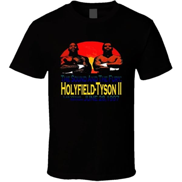 Mike Tyson Vs Michael Spinks Retro Boxing T Shirt S Tan | Amazon.com