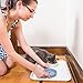 Easyology Premium Pet Food Tray - Dog Food Mat and Cat Food Mat with Non Skid Design - Best Pet Bowl Mat for Containing Spills, 17.5'' x 14’'