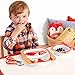 Skip Hop Toddler Utensil Set Fork and Spoon Set, Dishwasher Safe, Fox