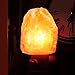 Unilamp Himalayan Salt Lamp Natural Crystal Salt Lamp Night Light with 4 Bulbs, Hand Carved Salt Rock Lamp with UL-Approved Wall Plug for Air Purifying, Home Decor and Ideal Gift, 2 Pack