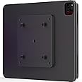 MagFlott VESA Mount V2 (13"/12.9") Wireless Charge for iPad Pro 13" M4, 12.9", iPad Air 13" M3/M2, Magnetic Holder for iPhone. Curved 6.5 FEET USB C Cable, Ucable. Arm Mount Not Included.