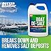 Better Boat De-Salt Concentrate, 1 Gallon, Salt Remover & Flusher for Marine Motors, Watercraft Engines, Flush & Winterize Cleaner