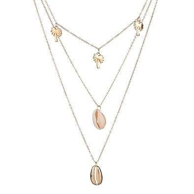 Amazoncom Yinlin Sexy Beach Shell Coconut Palm Multilayer