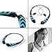 Bluetooth Headphones, Earfly Wireless Bluetooth headphones, Stereo Magnetic in Ear Sports Earbuds with Mic, Compatible with iPhone 7, Samsung Galaxy S7, and other Android Phones.(Blue)