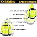 KwikSafety - Charlotte, NC - GALAXY SoftShell Reflective Jacket [LIMITED EDITION PATTERN] Class 3 Water Resistant ANSI OSHA Hi Viz Gear/Yellow 2XL