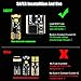 [10-PCS] LASFIT 194 168 T10 192 2825 W5W LED Bulb Canbus Error Free, Non-Polarity 400LM 6000K Extremely Bright for Dome Map Courtesy Door License Plate Trunk Cargo Lights, Xenon White