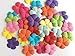 RATREE 888 Handmade100 pcs Patch Starburst Flowers 29x29mm Mulberry Paper Flowers Scrapbooking Wedding DIY Craft Supplies Card Artificial Flowers 10 Colors