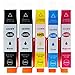 Aken 4 Color (2 x Black 1 x Cyan 1 x Magenta 1 x Yellow) Replacement for HP 564XL Ink Cartridges Compatible with HP Photosmart 5520 6510 6520 7510 7520 7515 C6380 C310a Printers