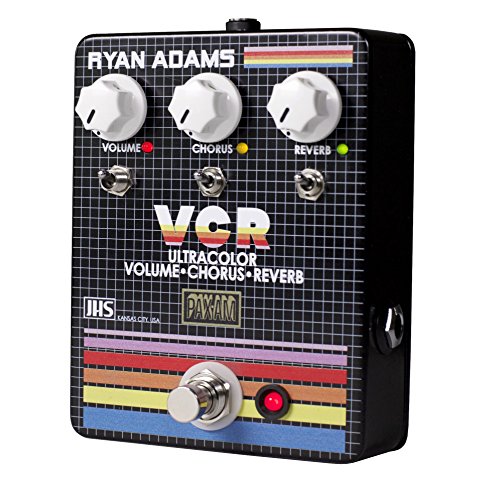 JHS Ryan Adams Signature VCR Ultracolor Volume, Chorus & Reverb Guitar Effects Pedal