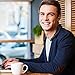 Bluetooth Headphones, BestOnly Wireless Neckband Headset Sweatproof Stereo Sound Earbuds with Mic-Black