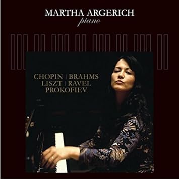 Argerich Martha Chopin Brahms Liszt Tavel Prokofiev Amazon Com Music