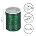 Kurtzy 20 Pack Metallic Polyester Embroidery Thread - 40m Assorted Colour Glitter Threads with Spool - Floss Skeins for Sewing Machine, Friendship Bracelets, Cross Stitch & DIY Art & Crafts