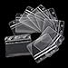 EOM Clear Plastic Card Holder Horizontal Vinyl Business Badge Holder Name Tag ID Card Holder (10pcs Pack)
