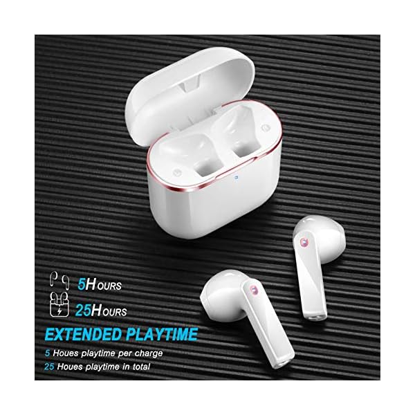 Wireless-Earbuds-yobola-Wireless-Headphones-IPX5-Waterproof-Wireless-Earphones-Touch-Control-Bluetooth-51-Earbuds-25-Hrs-with-USB-C-Charging-with-RunningFitness yobola Wireless Earbuds, Wireless Headphones, IPX5 Waterproof Wireless Earphones Touch Control, Bluetooth 5.1 Earbuds…