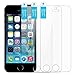 iPhone 5s Screen Protector iPhone 5 Screen Protector New Trent Arcadia Premium Transparent Screen Protector, Compatible with Apple iPhone 5s, iPhone 5, iPhone 5c (3-pack)