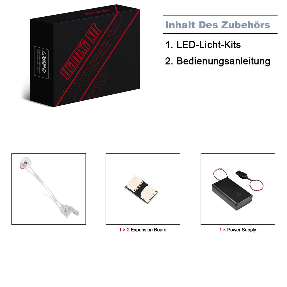 Led Licht Set für Lego Flowers in Watering Can 31149 (Kein Lego), Dekorationsbeleuchtungsset für Lego Flowers in Watering Can Kreative Spielzeug 6