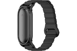 WACANC Silicone Magnetic Wristband Compatible with Plaud NotePin Voice Recorder,PC Case with Adjustable Wearable Strap for Plaud NotePin S (2025) ,Lightweight Replacement Magnetic Strap Secure Fit Accessories