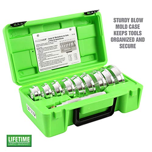 OEMTOOLS 37119 Bearing and Race Installer Set, Seal Driver Set, Bearing Race Installer, Seal