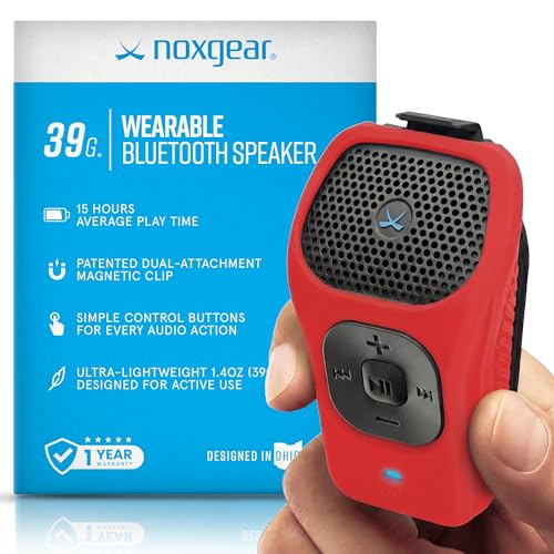 Noxgear Wearable Bluetooth Speaker Magnetic Mini