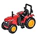 4E's Novelty Die Cast Pull-Back Monster Tractor, Pullback Farm Tractor, Pack of 3 Pullback Trucks, Huge Tractor inches, 3