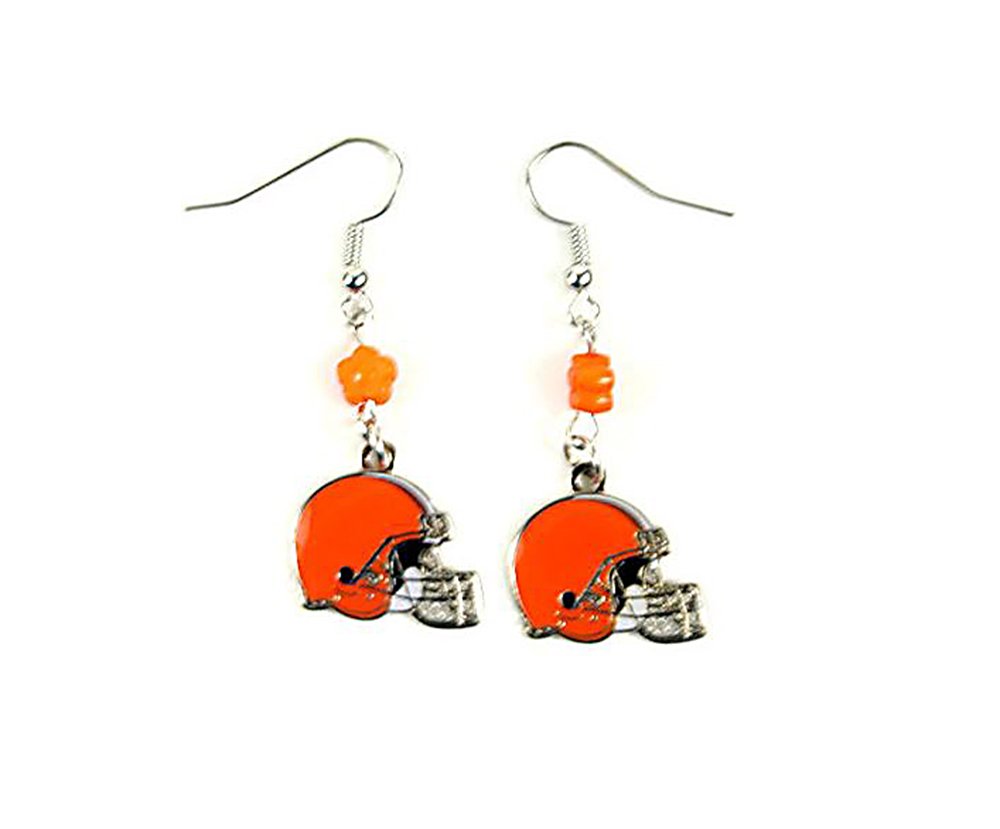 Purchadise NFL Team Bead Sophie Style Dangle Earrings