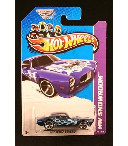 Amazon.com: '73 PONTIAC FIREBIRD (BLUE) HW SHOWROOM / MUSCLE MANIA
