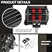 LED Light Pods, DJI 4X4 2Pcs 4 Inch 120W Triple Row LED Light Bar Off Road OSRAM LED Cubes Work Light Spot Flood Combo Beam Driving Fog Lights for Trucks Boat UTV ATV Motorcycle