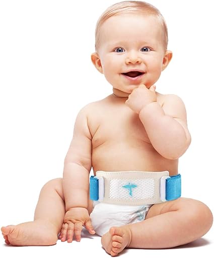 Amazon Com Umbilical Hernia Belt Baby Abdominal Binder Navel Truss Xenon Support For Children Sports Outdoors