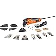 Fein Multimaster Tool MM 500 Plus Top Oscillating Kit - 350W High-Performance Corded Multi Tool for Interior Construction and Renovation - Includes 30 Accessories and Case - 72296761090