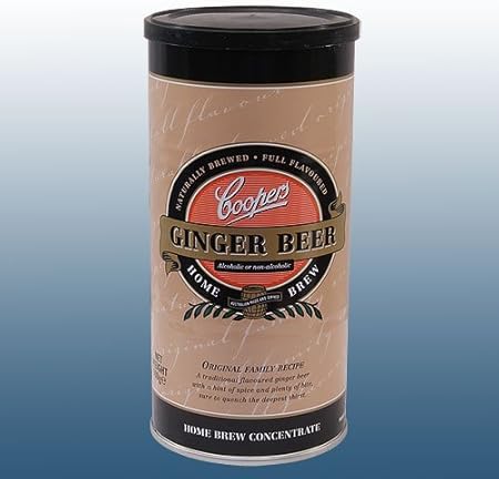 Home Brew Ingredients Coopers Ginger Beer Alcoholic Or Non Alcoholic 980g Beer Kit Amazon Co Uk Kitchen Home