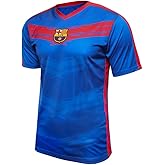 Icon Sports Officially Licensed FC Barcelona Game Day Shirt - Unisex Adult