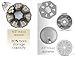 Pillnut7(Grey), 7 Day Pill Organizer, Unbreakable BPA Free Rubberized, Weekly Pill Dispenser for Daily Medicine, Vitamins & Supplements, Travel Friendly Pill Box