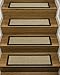 Natural Area Rugs Wheat Montreal DIY Pet Friendly Sisal Carpet Stair Treads/Rugs 9