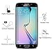 OMOTON Samsung Galaxy S6 Edge Screen Protector - Full Coverage Tempered Glass Screen Protector for Samsung Galaxy S6 edge with [9H Hardness] [Crystal Clear] [Scratch Resist] [No-Bubble] ,Black