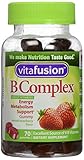 Vitafusion Boost B, Gummy Vitamins, Wild Strawberry 70 ea