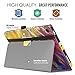 MoKo Case for All-New Amazon Fire HD 8 Tablet (7th Generation, 2017 Release Only) - Slim Folding Stand Cover for Fire HD 8, Painted Sky (with Auto Wake / Sleep)