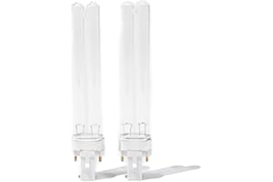 Lutrace Set of 2 EnviroKlenz, 9W, 9 Watt,Part #ED327-0253-00EK, UV Bulbs for EnviroKlenz Air System and The EnviroKlenz Air System Plus, Complete Maintence Set of Two Lamps. Guaranteed for One Year
