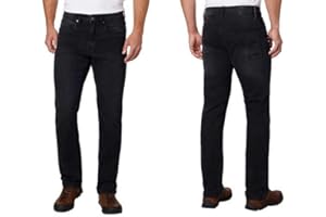 Urban Star Mens Jeans Relaxed Fit – Straight Leg Stretch Jeans for Men – Ultimate Comfort Superflex Pants