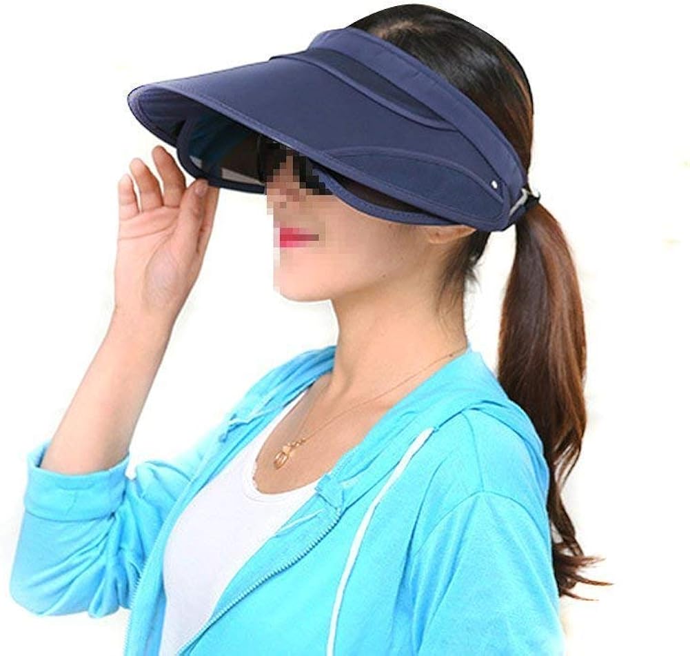 Women Outdoor Sun Visor Sunscreen Summer Sun Caps Sun Visor Sun 20s Hat Summer Hat Beach Cap