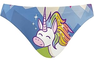 CHIC HOUSES Men's Sexy Bikini Swimsuit Swimwear Quick Dry Print Briefs