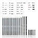 Sketching Art Set Drawing Pencils - Kit Sketch Graphite Charcoal Pencil Supplies Sets for Adults Kids Teens