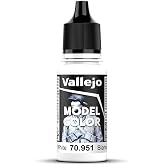 Vallejo White Model Color 2 Paint, 17ml