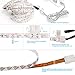 LE 16.4ft LED Flexible Strip Lights, 300 Units SMD 2835 LEDs, 12V DC Non-waterproof, LED ribbon, DIY Indoor Party Christmas Holiday Home Kitchen Car Bar Celebration Decoration (Blue)